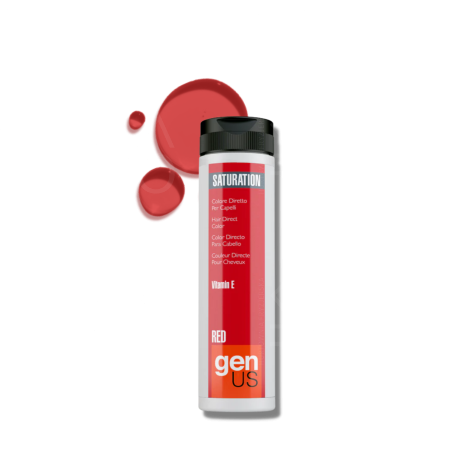 GENUS SATURATION toner koloryzujący w żelu bez amoniaku 150 ml | Red - 2