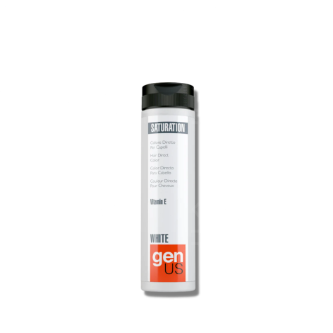 GENUS SATURATION toner koloryzujący w żelu bez amoniaku 150 ml | White