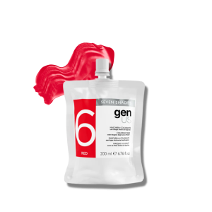 GENUS SEVEN SHADES maska koloryzująca z wodą organiczną 200 ml | Red - image 2