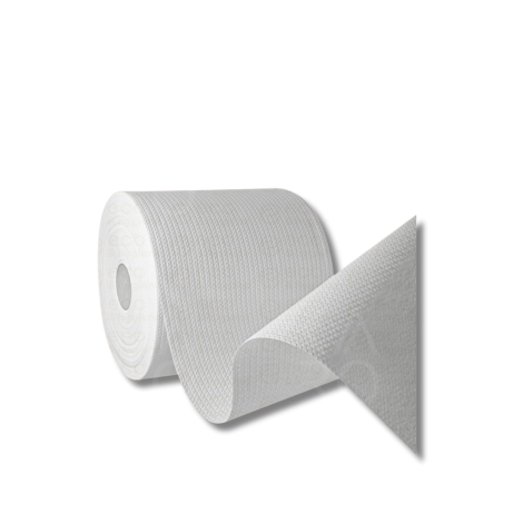 Ręcznik medyczny fryzjerski w rolce celuloza AIRLAID rolka 32cm/80m/70gm2